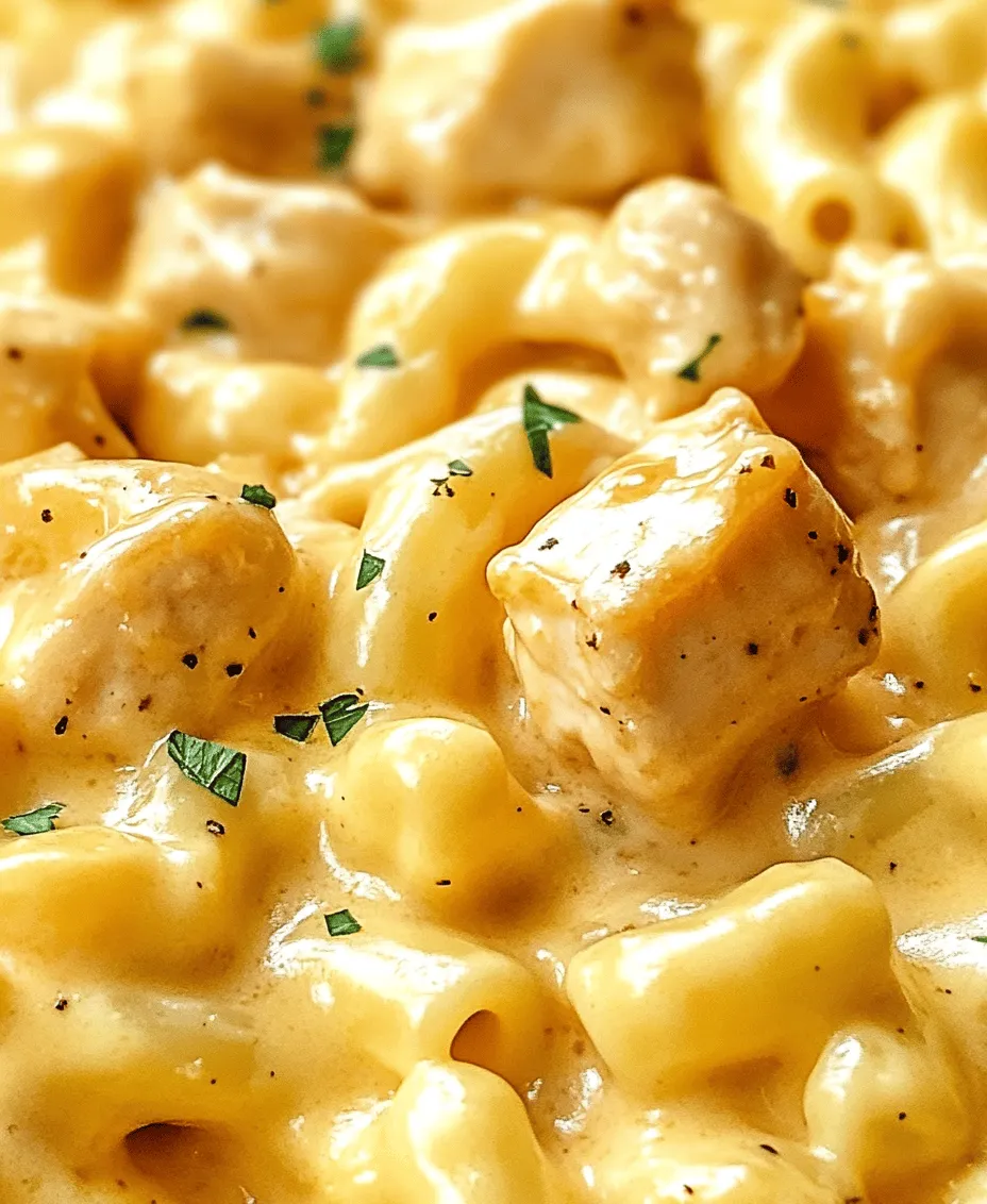 If you're on the hunt for an unforgettable dish that combines comfort, flavor, and a touch of gourmet flair, look no further than Creamy Honey Pepper Chicken Mac and Cheese Delight. This recipe elevates the classic mac and cheese into a savory experience that delights the palate. Imagine creamy, cheesy pasta infused with the sweetness of honey, the warmth of black pepper, and tender chunks of chicken – it’s a dish that hits all the right notes!