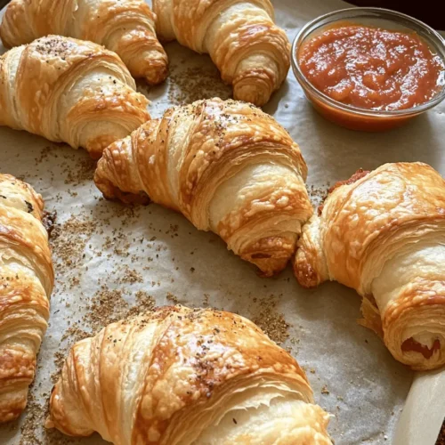 Croissant rolls have gained immense popularity for their flaky layers and buttery richness, making them a beloved choice for breakfast, snacks, and even gourmet appetizers. Their versatility knows no bounds, as they can be filled with a myriad of ingredients, from sweet jams to savory meats and cheeses. Among the countless variations, the Mozzarella Pepperoni Croissant Rolls stand out as an irresistible combination of classic Italian flavors wrapped in a tender, flaky pastry. This recipe is not only easy to prepare but also offers a delightful culinary experience that will impress your family and friends.