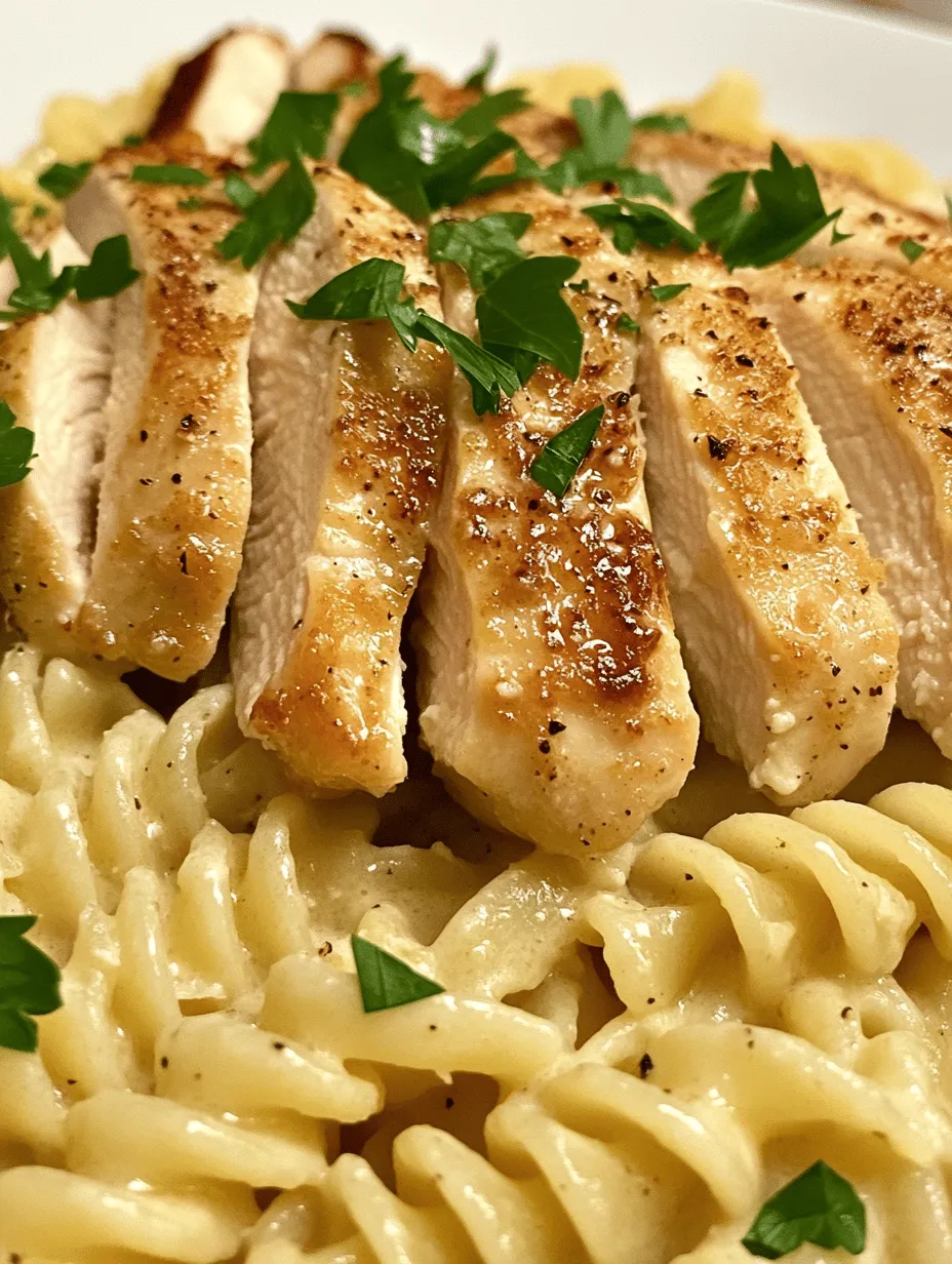 Are you in search of a delectable dish that perfectly combines convenience, flavor, and comfort? Look no further than Creamy Garlic Butter Chicken & Rotini in Parmesan Sauce! This delightful recipe strikes the perfect balance between creamy textures and robust flavors, making it an ideal choice for family dinners and special occasions alike. Imagine tender pieces of chicken enveloped in a luscious garlic butter sauce, paired with al dente rotini pasta and a sprinkle of Parmesan cheese—it's a dish that promises to impress even the pickiest of eaters.