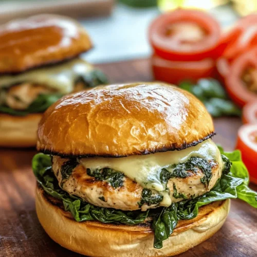 In recent years, chicken burgers have surged in popularity as a delicious and healthier alternative to traditional beef burgers. With their leaner profile and versatility, chicken burgers offer an exciting way to enjoy a classic favorite without compromising on taste or nutrition. One particularly enticing option is the White Cheddar and Spinach Chicken Burger, a dish that combines the savory goodness of chicken with the rich, creamy flavor of white cheddar cheese and the vibrant, nutrient-packed goodness of fresh spinach.