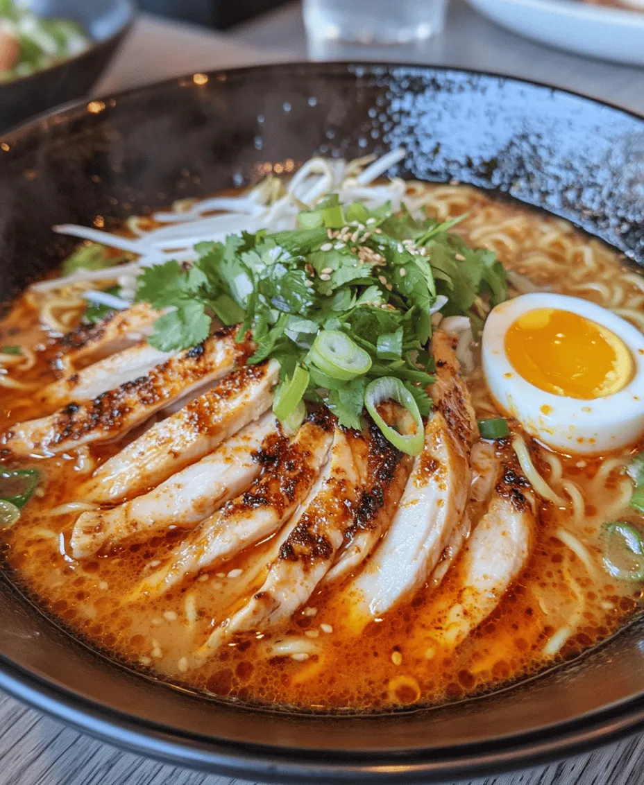 If you're craving a dish that packs a punch while remaining comforting and satisfying, look no further than Fiery Chicken Ramen with Creamy Garlic Sauce. This exhilarating recipe combines the rich, savory flavors of traditional ramen with a spicy kick that will awaken your taste buds. The allure of this dish lies not just in its heat, but in the harmony of flavors that come together to create a truly memorable meal.
