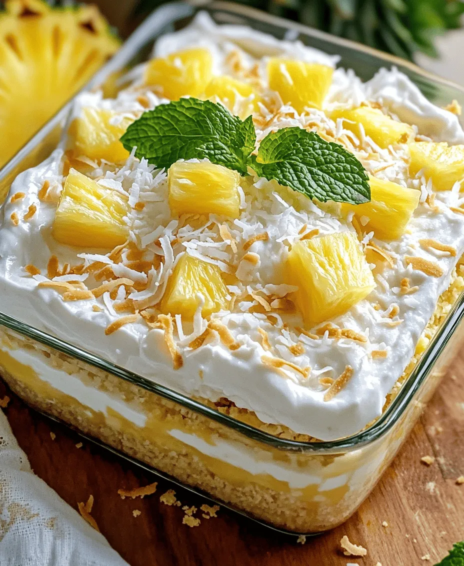 As the sun begins to shine brighter and the temperatures rise, the craving for light and refreshing desserts becomes almost irresistible. No-bake desserts, in particular, have gained immense popularity during the warmer months, providing an easy way to indulge without the need for a hot oven. One such delightful treat that embodies the essence of summer is the No Bake Pineapple Cream Dessert. This dessert is not only a feast for the taste buds but also a visual delight, making it a perfect choice for casual gatherings, potlucks, or simply enjoying a sweet treat at home.
