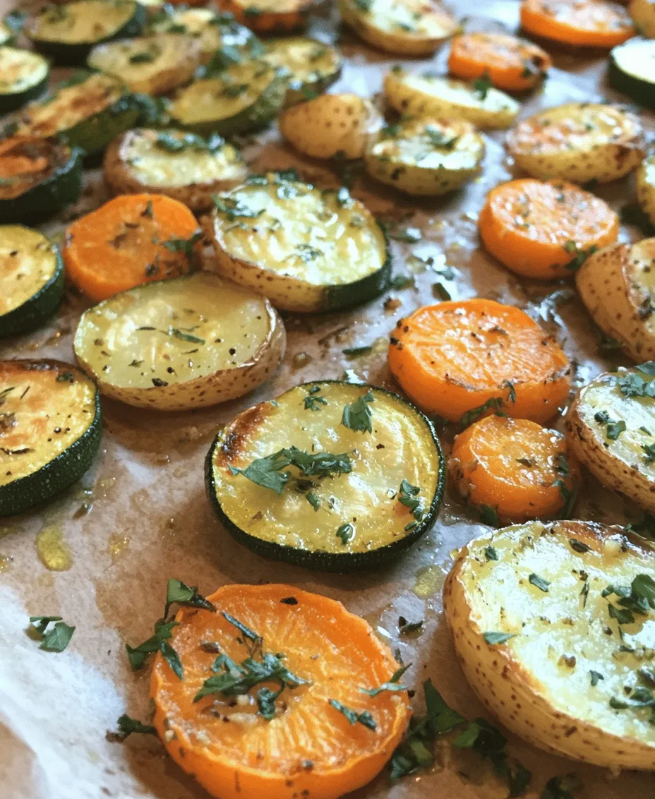 In the realm of comfort food, few dishes bring the warmth and satisfaction of perfectly roasted vegetables. This Garlic Herb Roasted Potatoes, Carrots, and Zucchini recipe is not just a side dish; it’s a vibrant medley that elevates any meal. Whether served alongside a juicy roast chicken or as a hearty complement to a vegan entrée, this dish offers a symphony of flavors that delight the palate. The combination of tender, caramelized vegetables seasoned with aromatic herbs creates a culinary experience that is both fulfilling and health-conscious.