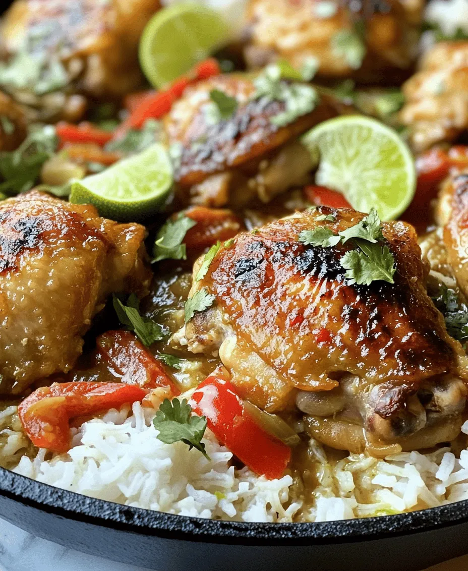 When it comes to making a truly flavorful chicken dish, the choice of meat plays a pivotal role. For our Spicy Brazilian Coconut Chicken, we recommend using <strong>boneless, skinless chicken thighs</strong>. Unlike chicken breasts, which can dry out if overcooked, chicken thighs are more forgiving, remaining juicy and tender even after extended cooking times. Their higher fat content also allows them to absorb flavors more effectively, making them the ideal choice for this recipe. Plus, the richness of chicken thighs complements the creamy coconut milk, resulting in a harmonious balance that elevates the overall dish.” /></p>
</p>
<h3>The Role of Red Bell Pepper and Spicy Peppers</h3>
</p>
<p>Red bell peppers and spicy peppers are key components in Spicy Brazilian Coconut Chicken, contributing significantly to both flavor and visual appeal. The bright red bell pepper not only introduces a sweet crunch but also enhances the dish’s vibrant color, making it visually enticing. This colorful addition contrasts beautifully against the creamy backdrop of coconut milk, creating an inviting plate.</p>
</p>
<p>On the other hand, spicy peppers—such as jalapeños or Brazilian malagueta—add a crucial kick that elevates the dish’s overall flavor profile. The heat from these peppers balances the richness of the coconut milk, ensuring that every bite is a delightful explosion of taste. When selecting peppers, consider your heat tolerance and adjust accordingly; the beauty of this dish lies in its adaptability to individual preferences.</p>
</p>
<h3>Searing the Chicken: Techniques for Perfect Browning</h3>
</p>
<p>Achieving a perfect sear on the chicken is essential for developing depth of flavor and a pleasing texture in your Spicy Brazilian Coconut Chicken. Start by ensuring your chicken pieces are dry, as moisture can hinder the browning process. Pat them with paper towels before seasoning generously with salt and pepper.</p>
</p>
<p>Heat a large skillet over medium-high heat and add a splash of oil—preferably vegetable or coconut oil. The oil should shimmer but not smoke; this indicates it’s hot enough for searing. Place the chicken in the skillet in a single layer, allowing ample space between pieces. Avoid overcrowding, as this can lead to steaming rather than browning.</p>
</p>
<p>Let the chicken cook undisturbed for about 5 to 7 minutes, until a golden crust forms on the bottom. Flip the pieces carefully and sear the other side for an additional 5 to 7 minutes. The goal is to develop a rich, brown crust that enhances flavor, providing a beautiful contrast to the creamy coconut sauce that will follow.</p>
</p>
<h3>Creating the Coconut Sauce</h3>
</p>
<p>Once the chicken is beautifully browned, it’s time to create the luscious coconut sauce that will envelop your dish. Begin by removing the chicken from the skillet and setting it aside on a plate. In the same skillet, add chopped onions and garlic, sautéing them until they become translucent and aromatic, about 2 to 3 minutes.</p>
</p>
<p>Next, introduce the red bell pepper and spicy peppers to the skillet, allowing them to soften slightly. This step will lay the foundation for a flavorful sauce. Pour in a can of full-fat coconut milk, stirring to combine with the sautéed vegetables. The richness of the coconut milk is essential; it not only adds creaminess but also helps to mellow the heat from the spicy peppers.</p>
</p>
<p>Return the chicken to the skillet, ensuring it is submerged in the sauce. Bring the mixture to a gentle simmer, allowing it to cook for about 20 minutes. This simmering process is crucial, as it allows the chicken to absorb the flavors of the coconut milk and spices, resulting in tender, juicy meat. Taste the sauce periodically, adjusting seasoning with salt or a touch of lime juice for acidity, which brightens the overall flavor.</p>
</p>
<h3>Serving Suggestions for Spicy Brazilian Coconut Chicken</h3>
</p>
<h4>Pairing with Rice</h4>
</p>
<p>One of the best ways to serve Spicy Brazilian Coconut Chicken is over a bed of fluffy white rice. The neutral flavor of rice complements the dish’s bold spices and rich coconut sauce, providing a satisfying base that balances out the heat. The rice also acts as a sponge, soaking up the flavorful sauce and enhancing each bite. For an extra touch, consider using jasmine or basmati rice, which can add subtle floral notes to the dish.</p>
</p>
<h4>Garnishing with Fresh Cilantro and Lime</h4>
</p>
<p>To elevate your dish further, garnish with freshly chopped cilantro and a squeeze of lime juice before serving. The bright, herbal notes of cilantro not only enhance the flavor but also add a pop of color, making the dish even more visually appealing. Lime juice adds a refreshing zing that cuts through the richness of the coconut milk, providing a perfect contrast to the creaminess of the sauce and the heat from the peppers.</p>
</p>
<h4>Alternative Serving Options</h4>
</p>
<p>While serving over rice is a classic choice, there are various other options to consider. For a lighter meal, serve the chicken and sauce over quinoa or cauliflower rice, which can provide a nutty flavor and additional nutritional benefits. Additionally, consider pairing your dish with steamed vegetables, such as broccoli or green beans, for added texture and freshness. A side of crusty bread can also be delightful, perfect for dipping into the delicious coconut sauce.</p>
</p>
<h3>Cultural Significance of Brazilian Cuisine</h3>
</p>
<h4>An Overview of Brazilian Culinary Traditions</h4>
</p>
<p>Brazilian cuisine is a vibrant tapestry woven from its diverse cultural influences, including Indigenous, African, Portuguese, and various immigrant traditions. Each region of Brazil boasts its own culinary specialties, shaped by local ingredients and historical influences. Dishes like Spicy Brazilian Coconut Chicken are perfect examples of this culinary fusion, showcasing ingredients that are staples in Brazilian kitchens.</p>
</p>
<p>Coconut, for example, is prevalent in many Brazilian dishes, particularly in the coastal regions where coconut palms are abundant. The use of spices and heat reflects the African influence, while the technique of creating rich, creamy sauces stems from Portuguese cooking traditions. By preparing this dish, you are not just enjoying a meal; you are experiencing the rich history and cultural narratives embedded within Brazilian cuisine.</p>
</p>
<h4>Regional Variations and Adaptations</h4>
</p>
<p>While Spicy Brazilian Coconut Chicken is a delightful representation of Brazilian flavors, it is important to note that this dish can vary widely across different regions of Brazil. For instance, in the Northeast, you may find the use of local spices and herbs, such as dendê oil (palm oil), which adds a distinct flavor profile. In contrast, the Southeast may incorporate different types of peppers or even fruits like mango to balance the heat.</p>
</p>
<p>Additionally, some regions may feature variations in cooking methods, such as grilling the chicken instead of braising it in coconut sauce. These adaptations reflect the local ingredients and cooking practices, showcasing the versatility of Brazilian cuisine. Regardless of the variation, the essence of the dish remains rooted in the celebration of bold flavors and community.</p>
</p>
<h3>Conclusion</h3>
</p>
<p>Spicy Brazilian Coconut Chicken is more than just a meal; it’s a culinary adventure that transports you to the heart of Brazil. With its vibrant flavors, creamy coconut sauce, and the perfect balance of heat and sweetness, this dish embodies the rich cultural tapestry of Brazilian cuisine. By understanding the significance of ingredients and preparation techniques, you not only create a delicious dish but also gain an appreciation for the diverse influences that shape Brazilian cooking.</p>
</p>
<p>Enjoy this recipe as a celebration of bold flavors and cultural heritage, perfect for family dinners or special occasions. With each bite, you’ll experience the warmth and vibrancy of Brazilian culinary traditions, making your dining experience one to remember. Whether it’s a casual weeknight dinner or an extravagant feast, Spicy Brazilian Coconut Chicken is sure to impress and delight, bringing the taste of Brazil to your table.</p>
<div id=