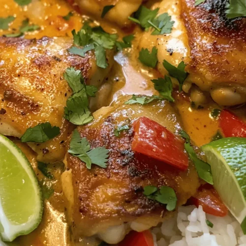 When it comes to making a truly flavorful chicken dish, the choice of meat plays a pivotal role. For our Spicy Brazilian Coconut Chicken, we recommend using boneless, skinless chicken thighs. Unlike chicken breasts, which can dry out if overcooked, chicken thighs are more forgiving, remaining juicy and tender even after extended cooking times. Their higher fat content also allows them to absorb flavors more effectively, making them the ideal choice for this recipe. Plus, the richness of chicken thighs complements the creamy coconut milk, resulting in a harmonious balance that elevates the overall dish.