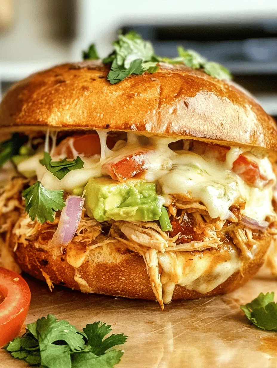 The Chicken Avocado Melt Sandwich is a delightful culinary creation that has made its mark as a go-to meal for many. This sandwich combines succulent shredded chicken, creamy avocado, and melty cheese, all nestled between slices of toasted bread. Whether you’re looking for a quick lunch, a satisfying dinner, or a wholesome snack, this sandwich ticks all the boxes. It’s not just a meal; it’s a comforting dish that embodies both flavor and nutrition, making it a perfect choice for anyone striving for a balanced diet.