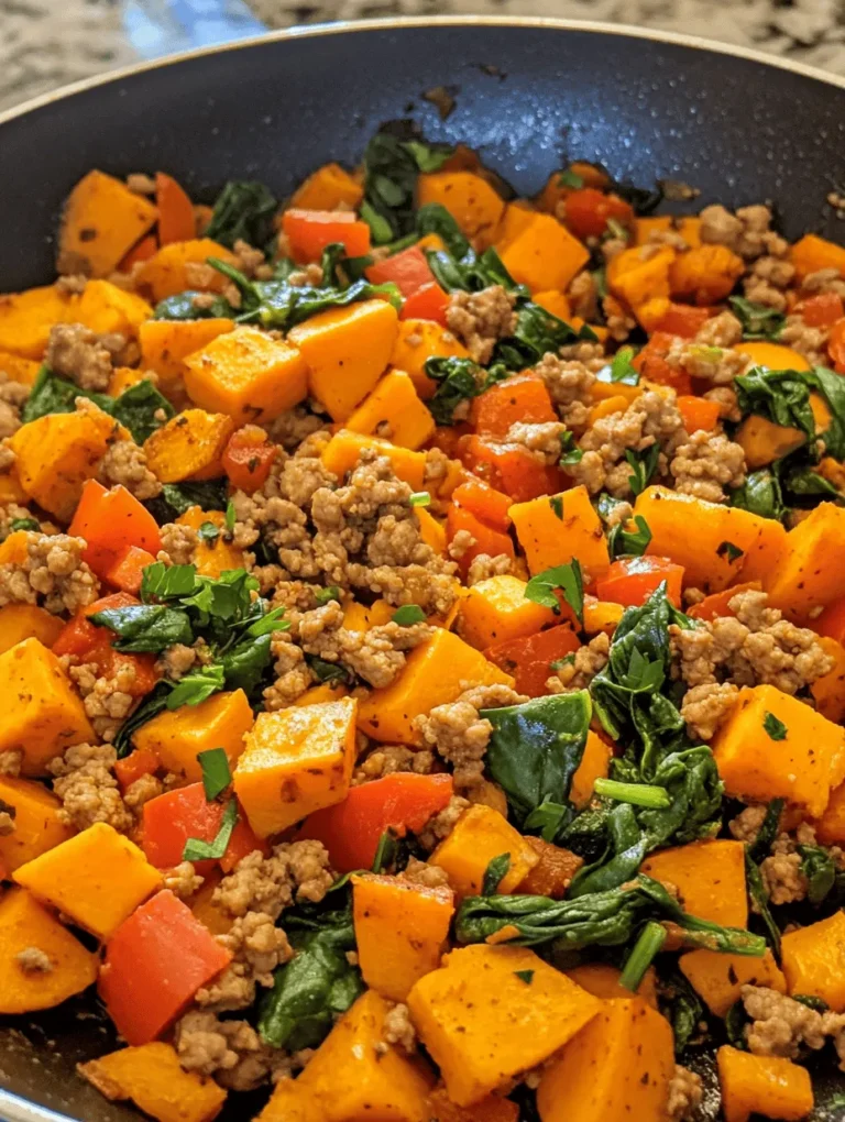 In today’s fast-paced world, finding nutritious and flavorful meals that are easy to prepare is essential. The Ground Turkey Sweet Potato Skillet is a perfect solution, combining lean protein, vibrant vegetables, and wholesome sweet potatoes in a single dish. This one-pan meal not only simplifies the cooking process but also minimizes cleanup, making it an ideal choice for busy weeknights or meal prep enthusiasts.