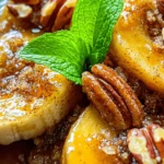 If you’re on the lookout for a quick yet indulgent dessert, look no further than the Sizzling Cinnamon Bananas Delight. This delightful recipe combines the natural sweetness of ripe bananas with the warm, inviting flavors of cinnamon and buttery caramelization, creating a treat that is not only delicious but also incredibly easy to prepare. Perfect for busy weeknights or as a last-minute dessert for guests, this dish can be whipped up in just 10 minutes, making it a go-to option for anyone seeking a sweet fix without the fuss.