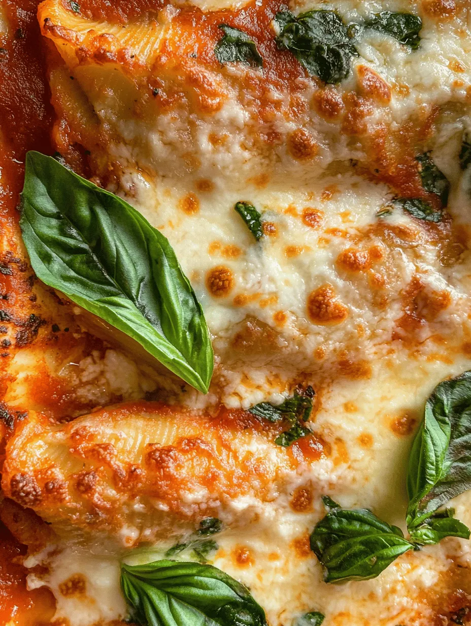 When it comes to comforting, home-cooked meals, few dishes can rival the heartwarming appeal of Spinach and Ricotta Stuffed Shells. This delightful recipe offers a perfect harmony of flavors, showcasing the rich, creamy textures of ricotta and mozzarella, punctuated by the fresh, vibrant notes of spinach. Ideal for family dinners or casual gatherings with friends, this dish not only satisfies the palate but also nourishes the body, making it a wholesome option for any occasion.