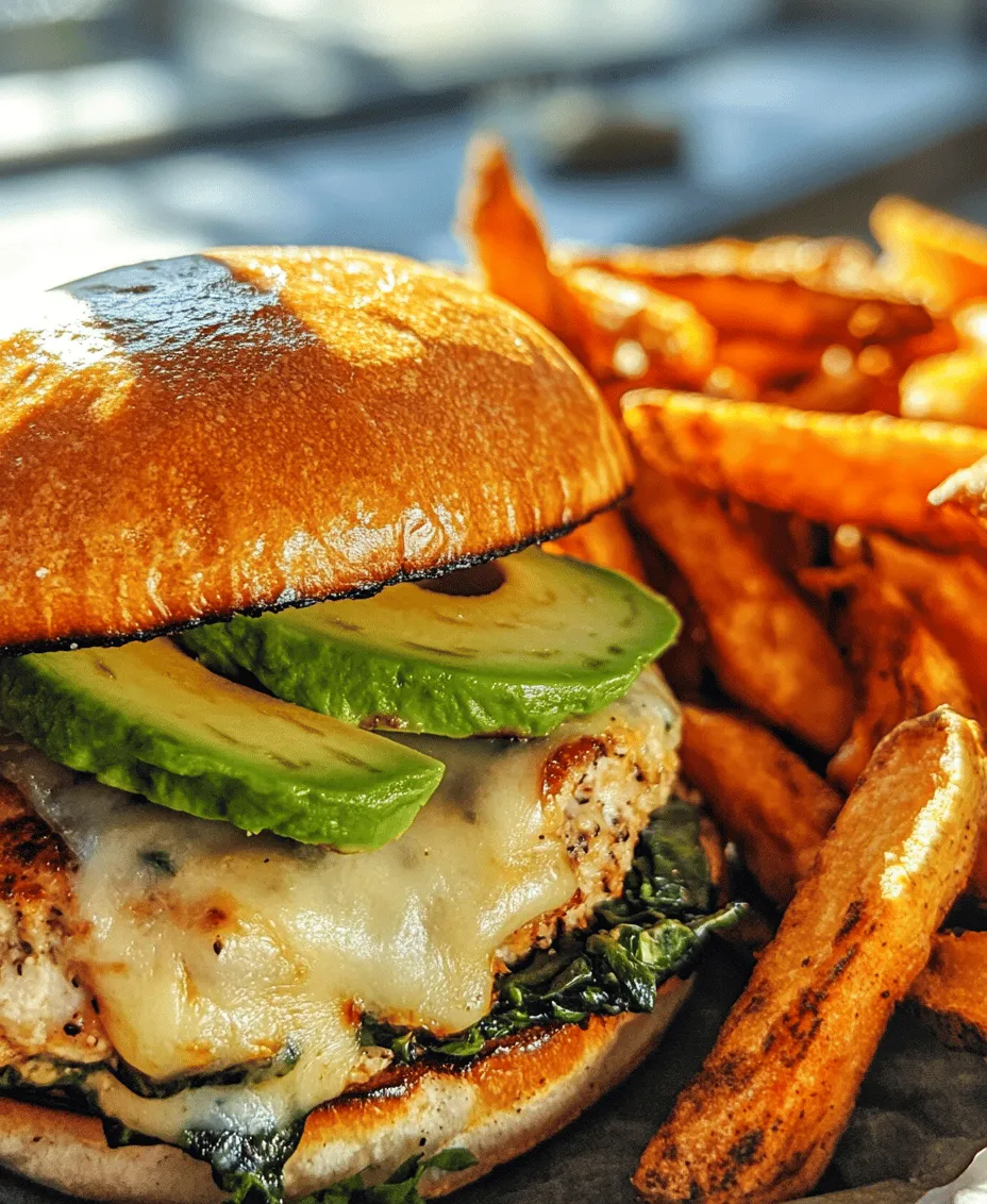 Are you looking for a delicious and healthy alternative to standard beef burgers? Look no further than White Cheddar and Spinach Chicken Burgers! This innovative recipe combines the lean protein of ground chicken with the vibrant flavors of fresh spinach and the rich, creamy taste of white cheddar cheese. Not only do these burgers deliver on taste, but they also offer a nutritious twist that makes them perfect for any meal occasion. Whether you're planning a quick weeknight dinner or a leisurely weekend barbecue, these chicken burgers are sure to impress both family and friends.