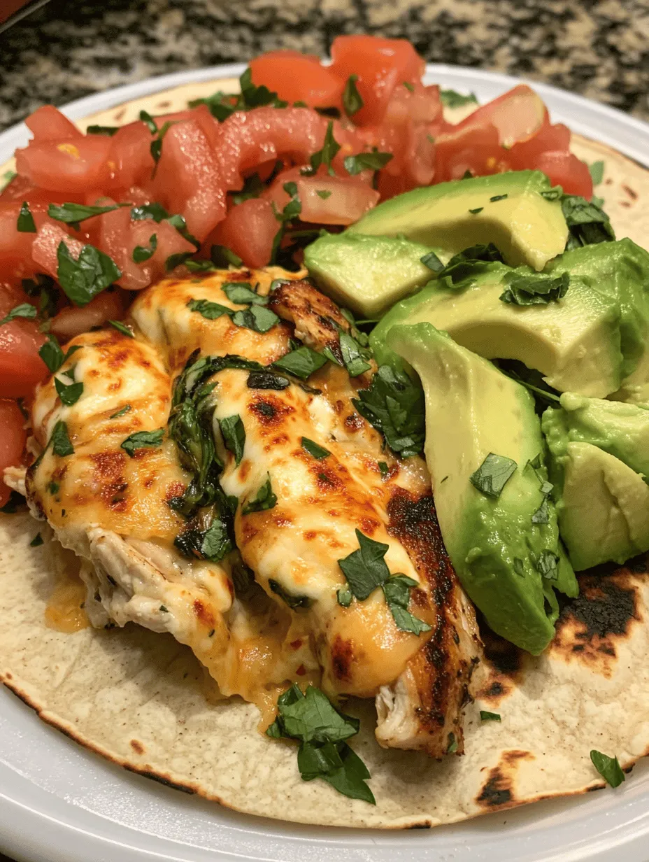 One of the primary reasons why Cheesy Garlic Chicken Wraps have become a popular choice among home cooks is their exceptional versatility. They can be served for lunch, dinner, or even as a quick snack. The combination of ingredients allows for endless variations, making them suitable for everyone, including picky eaters and health-conscious individuals.