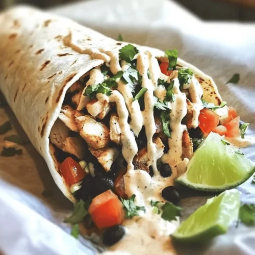 Burritos have become a beloved staple in contemporary cuisine, cherished for their versatility and the delicious flavor combinations they offer. Whether enjoyed as a quick lunch on the go or a satisfying dinner at home, burritos provide a delightful canvas for a variety of ingredients and flavors. Among the myriad of burrito options, the "Easy Chipotle Ranch Grilled Chicken Burrito" stands out as a particularly flavorful and fulfilling choice, perfect for those who crave a meal that is both hearty and tantalizing.