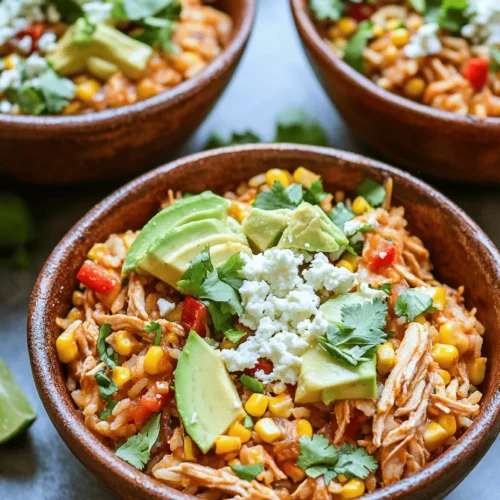 In today's fast-paced world, finding a meal that is both quick to prepare and nutritious can often feel like a daunting task. Enter the Easy Street Corn Chicken Rice Bowl, a delightful culinary creation that hits all the right notes. This dish is not just about convenience; it's a vibrant medley of flavors and textures that invites everyone to the table. With its hearty combination of tender chicken, sweet corn, and fresh vegetables, this rice bowl is perfect for busy individuals, families on the go, and food enthusiasts looking to whip up a healthy meal in no time.