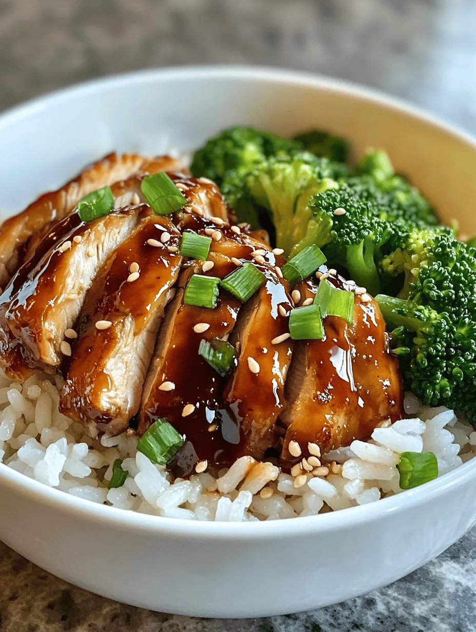 The Teriyaki Chicken Rice Bowl is a beloved dish that has made its way into kitchens around the world, celebrated for its simplicity and vibrant flavors. This Asian-inspired meal combines tender, juicy chicken coated in a savory-sweet teriyaki sauce, served over a bed of fluffy rice and complemented by fresh vegetables. Its appeal lies in the ease of preparation, making it an attractive option for busy weeknights or casual gatherings.
