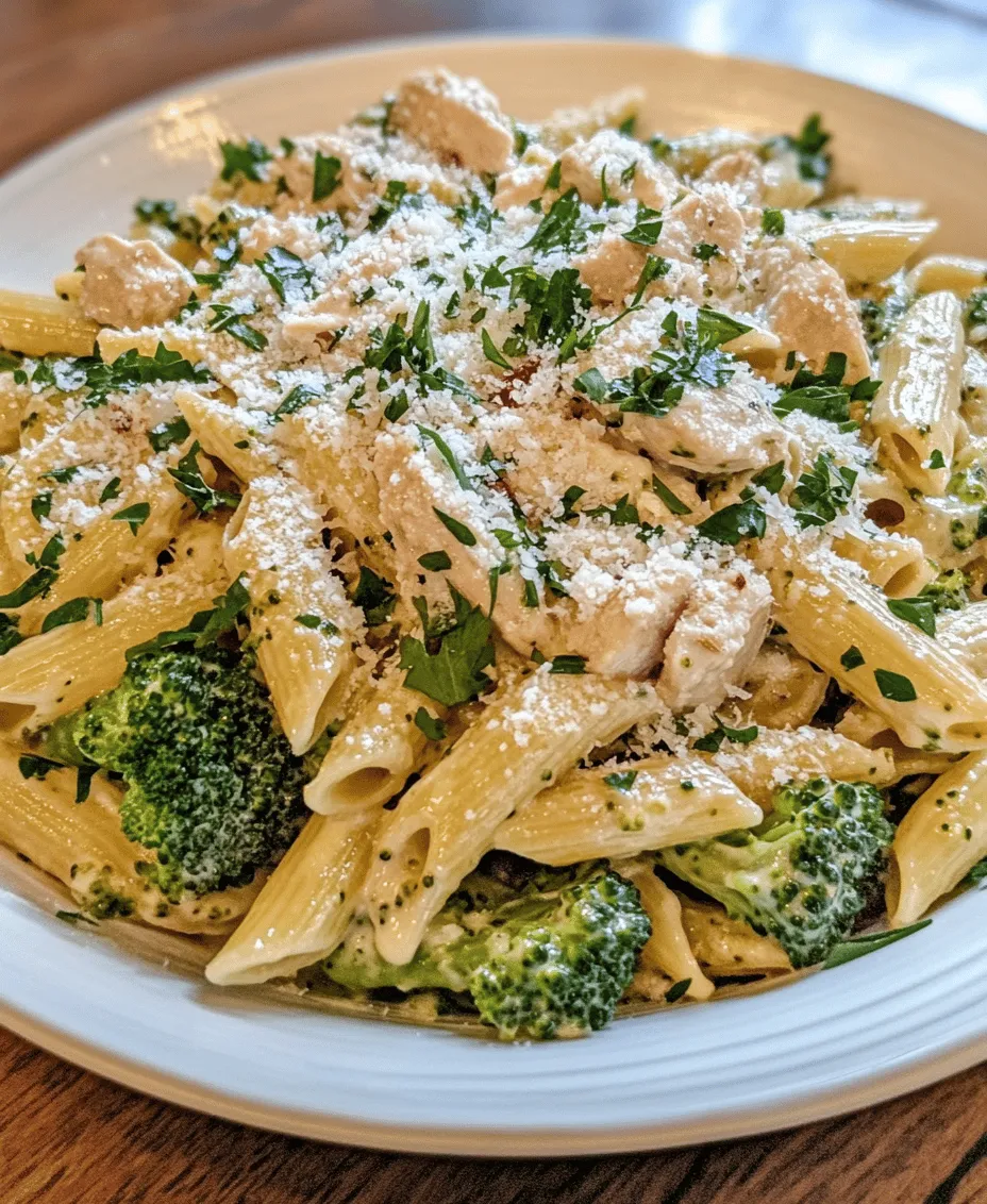 To create the perfect creamy broccoli and chicken penne, it’s essential to understand the role of each ingredient. This not only helps in achieving the best flavor and texture but also allows you to appreciate the nutritional benefits they provide.
