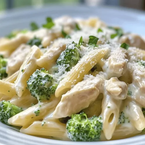 To create the perfect creamy broccoli and chicken penne, it’s essential to understand the role of each ingredient. This not only helps in achieving the best flavor and texture but also allows you to appreciate the nutritional benefits they provide.