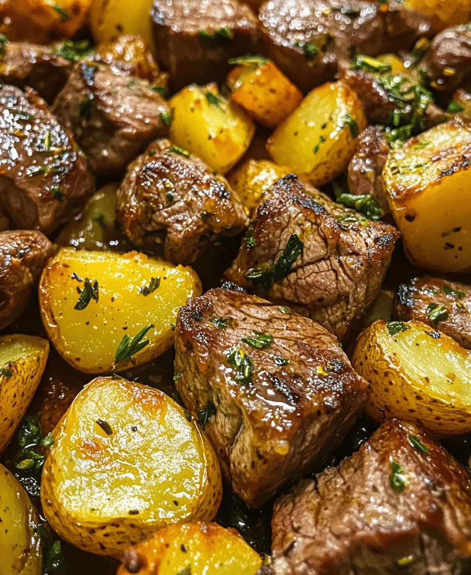If you’re searching for a dish that brings together the rich, savory flavors of steak with the satisfying heartiness of potatoes, you’ve come to the right place. Garlic Butter Steak Bites and Potatoes is a culinary delight that captures the essence of comfort food while offering a quick and easy preparation method. This dish is not only packed with flavor but also versatile enough for various dining occasions, whether it’s a weeknight family dinner, a casual get-together with friends, or even a romantic meal for two.