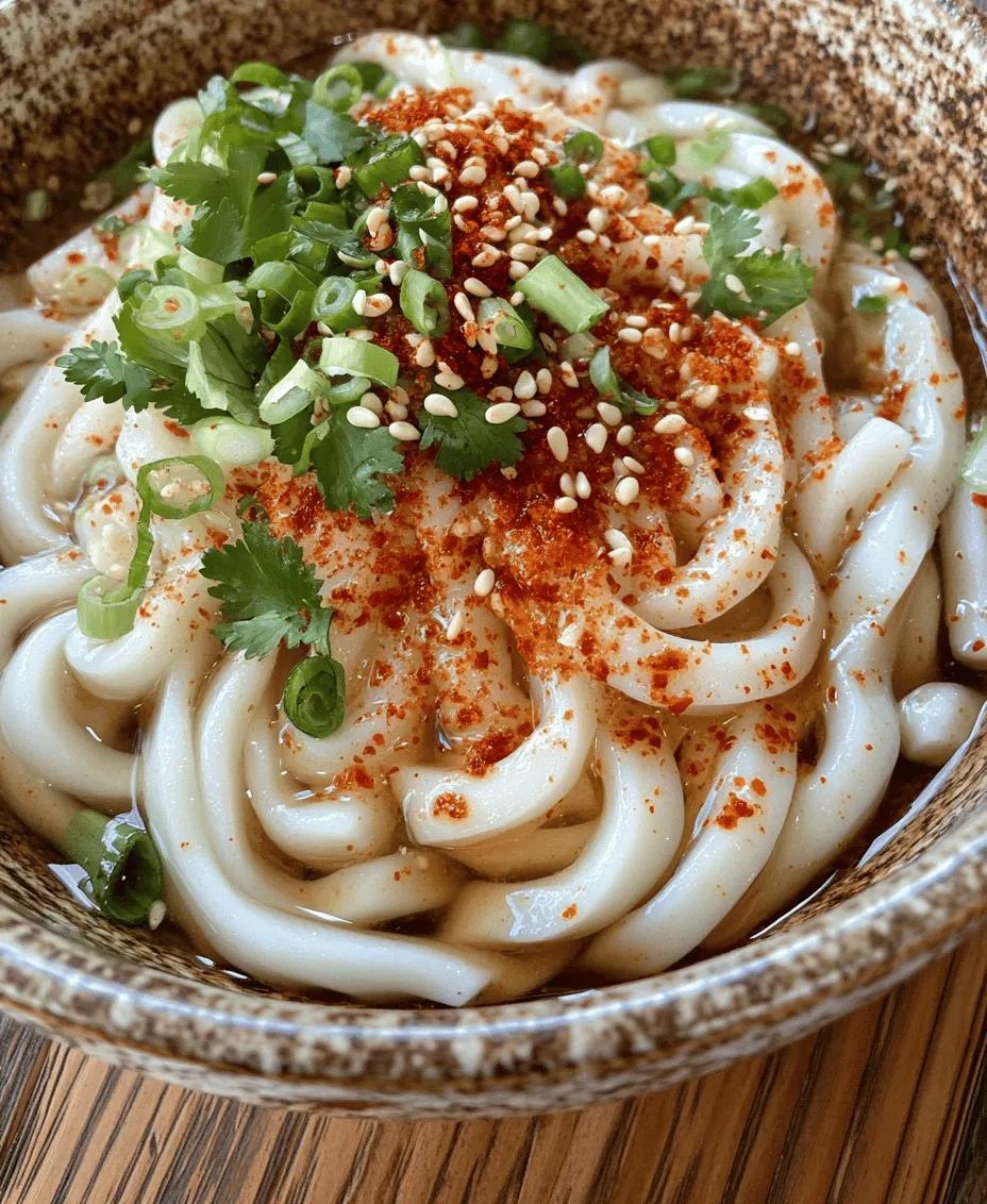 Udon noodles, with their thick, chewy texture and subtle flavor, have long been a staple in Asian cuisine, particularly in Japanese dishes. These versatile noodles can be served in a variety of ways, from hot soups to cold salads, making them a favorite among food lovers around the world. The appeal of udon lies not just in its satisfying chewiness but also in its ability to absorb flavors from accompanying sauces and ingredients, creating a delightful culinary experience.