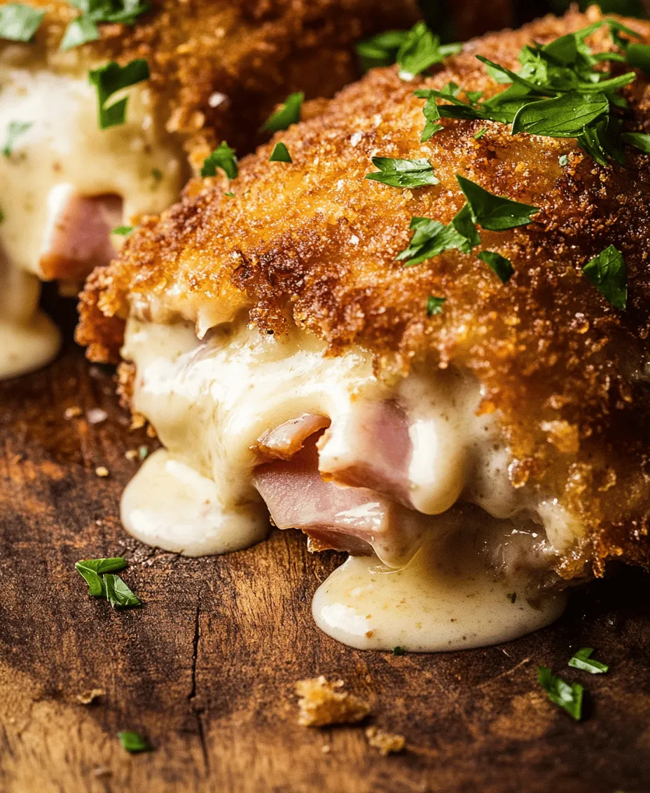 Discover the exquisite flavors of a classic dish with a twist: the Delicious Chicken Cordon Bleu with Creamy Swiss Cheese Sauce. This beloved recipe is not only a treat for the taste buds but also a delightful addition to any dinner table. With tender chicken breasts filled with savory ham and rich Swiss cheese, all drizzled with a luscious creamy sauce, this dish is sure to impress your family and guests alike.