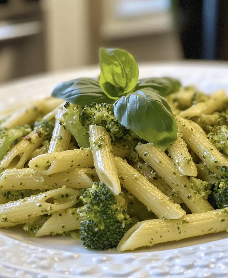 Pasta dishes have long been a beloved staple across various cuisines, from the classic Italian spaghetti to the comforting American macaroni and cheese. Their versatility and ability to adapt to diverse ingredients and flavors make pasta an appealing option for meals at any time of day. Among the myriad pasta recipes available, <strong>Broccoli Bliss Pasta</strong> stands out as a healthy, flavorful, and easy-to-make dish that caters to both taste and nutrition.” /></p>
</p>
<h3>Combining Ingredients</h3>
</p>
<p>To create the perfect Broccoli Bliss Pasta, the way you combine the pasta and sauce is crucial. Begin by ensuring that your pasta is cooked al dente, as this will allow it to retain a slight bite, adding to the overall texture of the dish. Once your pasta reaches this stage, reserve a cup of the starchy pasta cooking water. This water is a secret ingredient that can help bind your sauce to the pasta and enhance its creaminess without the need for excessive oils or creams.</p>
</p>
<p>Now, drain the pasta but do not rinse it. Rinsing removes the starch that helps the sauce cling effectively. In a large mixing bowl or back in the pot, immediately combine the drained pasta with your prepared Broccoli Bliss sauce. Use tongs or a pasta fork to toss the ingredients gently. If the mixture appears dry, slowly add the reserved pasta cooking water, a little at a time, until you achieve your desired sauciness. The goal is to ensure that every strand of pasta is evenly coated without overcooking or mushiness. Remember to be gentle during this process; you want to maintain the integrity of the broccoli florets and the pasta.</p>
</p>
<h3>Seasoning and Serving</h3>
</p>
<p>Balancing flavors is essential to elevate your Broccoli Bliss Pasta. Start by tasting the dish after mixing the sauce and pasta. You may want to adjust the seasoning at this point. A sprinkle of salt can enhance the flavors, while freshly cracked black pepper adds a nice kick. If you prefer a bit of heat, consider a pinch of red pepper flakes. Fresh herbs, such as basil or parsley, can also be tossed in at the end to add freshness and color.</p>
</p>
<p>As for serving, transfer the Broccoli Bliss Pasta to a large serving bowl or individual plates. A light drizzle of high-quality olive oil on top can enhance the dish’s richness, while a sprinkle of freshly grated Parmesan cheese can add a savory depth. Serve immediately while the dish is warm, and encourage your guests to enjoy it fresh for the best flavors.</p>
</p>
<h3>Nutritional Analysis of Broccoli Bliss Pasta</h3>
</p>
<h4>Breakdown of Key Nutrients</h4>
</p>
<p>The Broccoli Bliss Pasta is not only delicious but also packed with nutrients. Here’s a closer look at the key ingredients and their nutritional profiles:</p>
</p>
<p>– <strong>Broccoli</strong>: Rich in vitamins C, K, and A, as well as fiber and antioxidants, broccoli is known for its cancer-fighting properties.</p>
<p>– <strong>Whole wheat pasta</strong>: A great source of complex carbohydrates and fiber, whole wheat pasta helps maintain energy levels and promotes digestive health.</p>
<p>– <strong>Olive oil</strong>: Packed with healthy monounsaturated fats, olive oil is beneficial for heart health and can help reduce inflammation.</p>
<p>– <strong>Garlic</strong>: Known for its immune-boosting properties, garlic is also a source of manganese and vitamin B6.</p>
</p>
<h4>Health Benefits of a Balanced Meal</h4>
</p>
<p>Consuming a meal like Broccoli Bliss Pasta provides a balanced combination of macronutrients: carbohydrates from the pasta, healthy fats from the olive oil, and protein and fiber from the broccoli. This balance helps in maintaining stable blood sugar levels and provides sustained energy. The inclusion of fiber supports digestive health, while the vitamins and minerals from the vegetables boost overall wellness.</p>
</p>
<h4>Comparison with Traditional Pasta Dishes</h4>
</p>
<p>When compared to traditional pasta dishes, such as creamy alfredo or meat sauces, Broccoli Bliss Pasta is significantly lower in calories and saturated fats. For example, a serving of traditional alfredo pasta can contain over 600 calories and high amounts of saturated fat. In contrast, a serving of Broccoli Bliss Pasta averages around 350 calories, making it a lighter, healthier option without sacrificing flavor.</p>
</p>
<h3>Serving Suggestions and Pairings</h3>
</p>
<p>To complement your Broccoli Bliss Pasta, consider serving it with a light salad, such as a mixed greens salad drizzled with a simple vinaigrette. This adds a refreshing crunch and balances the richness of the pasta. For those who enjoy bread, a slice of crusty whole grain or garlic bread can be perfect for soaking up any remaining sauce.</p>
</p>
<p>When it comes to beverages, a crisp white wine, like Sauvignon Blanc, pairs beautifully with the flavors of the dish, enhancing the meal’s overall experience. If you prefer non-alcoholic options, a refreshing herbal tea or sparkling water with a wedge of lemon can be delightful.</p>
</p>
<p>For an appealing table setting, consider garnishing the pasta with fresh herbs or a sprinkle of red pepper flakes. Use colorful plates and arrange the salad on the side for a vibrant presentation that invites enjoyment.</p>
</p>
<h3>Exploring Variations of Broccoli Bliss Pasta</h3>
</p>
<p>One of the best aspects of Broccoli Bliss Pasta is its versatility. Here are some variations to consider:</p>
</p>
<h4>Vegetarian Modifications</h4>
</p>
<p>For those looking to add protein without meat, consider tossing in cooked legumes such as chickpeas or black beans. Tofu is another excellent option; simply sauté it with the garlic before adding the broccoli for added flavor and texture.</p>
</p>
<h4>Vegan Adaptations</h4>
</p>
<p>If you wish to keep the dish vegan, replace Parmesan cheese with nutritional yeast or a vegan cheese alternative. Nutritional yeast adds a cheesy flavor while also providing additional B vitamins.</p>
</p>
<h4>Additional Vegetable Options</h4>
</p>
<p>Feel free to experiment with additional vegetables to enhance the dish’s nutritional profile and flavors. Spinach, bell peppers, or peas can easily be incorporated into the mix, adding color and variety.</p>
</p>
<h4>Gluten-Free Alternatives</h4>
</p>
<p>For those on a gluten-free diet, consider substituting whole wheat pasta with gluten-free pasta made from rice, chickpeas, or lentils. These alternatives provide a similar texture and flavor without gluten.</p>
</p>
<h3>Storing and Reheating Leftovers</h3>
</p>
<p>If you have leftovers of your Broccoli Bliss Pasta, proper storage is key to maintaining its freshness. Place the pasta in an airtight container and refrigerate for up to three days. To reheat, gently warm in a skillet over medium heat, adding a splash of water or extra olive oil to prevent it from drying out. Stir frequently to ensure even heating, and add fresh herbs or a squeeze of lemon juice to rejuvenate the flavors.</p>
</p>
<p>If you want to get creative with your leftovers, consider transforming them into a pasta bake by layering the pasta with additional vegetables and a sprinkle of cheese, then baking until golden and bubbly for a new meal experience.</p>
</p>
<h3>Conclusion</h3>
</p>
<p>Broccoli Bliss Pasta is a testament to the beauty of simple, wholesome cooking. With its vibrant flavors and health benefits, it’s a dish that nourishes both body and soul. The ease of preparation and the ability to customize ingredients allow for endless experimentation, making it a staple in any kitchen.</p>
</p>
<p>Encouraging you to channel your culinary creativity, don’t hesitate to try different ingredients or variations. Whether you’re looking for a quick weeknight dinner or a dish to impress guests, Broccoli Bliss Pasta fits the bill perfectly. Enjoy the process of cooking, the joy of good food, and the satisfaction of nourishing yourself and your loved ones with this delightful dish.</p>
<div id=