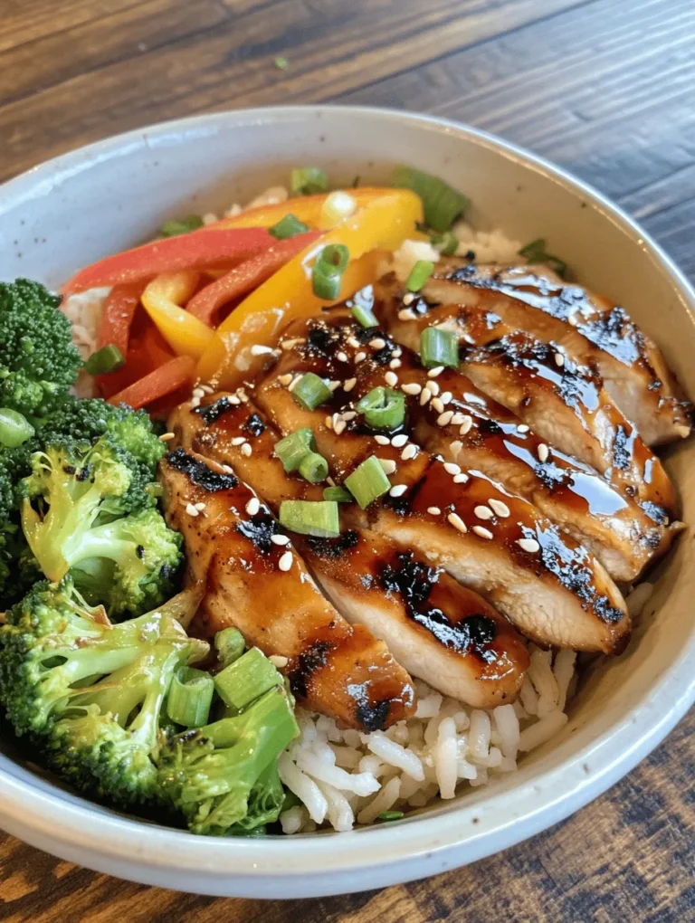 If you're searching for a dish that beautifully balances savory, sweet, and slightly tangy flavors, the Teriyaki Chicken Rice Bowl is a culinary gem that deserves a spot on your dining table. This delightful meal combines tender marinated chicken with fragrant rice and vibrant vegetables, making it not only a feast for the palate but also a visual delight. Originating from Japan, teriyaki refers to a cooking technique that involves grilling or broiling food while basting it in a sweet soy sauce marinade. This method has transcended borders, becoming a beloved favorite in various cuisines around the world.