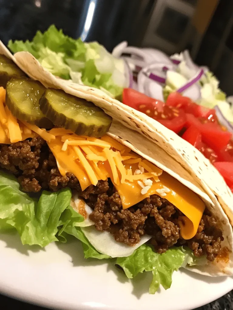 If you're a fan of the iconic Big Mac, then you're in for a treat with our Big Mac Wraps Galore recipe! This innovative take on the beloved fast-food classic combines all the delicious elements of a Big Mac—juicy beef, tangy special sauce, crisp lettuce, and fresh vegetables—wrapped up in a convenient tortilla. As our lives become busier and meal prep becomes a challenge, quick and easy meal options are more important than ever. Big Mac Wraps are not only a flavorful solution for lunch or dinner but also bring a fun twist that the whole family will love.