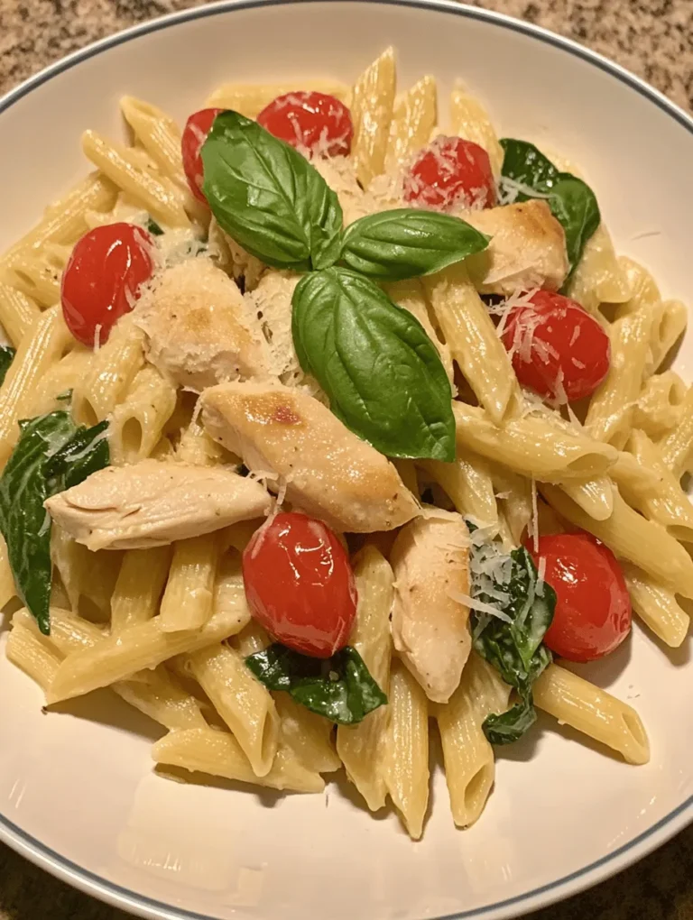 Tuscan cuisine is renowned for its rustic charm and emphasis on fresh, high-quality ingredients. Its dishes often reflect the simplicity and authenticity of the Tuscan countryside, where the natural flavors of ingredients take center stage. One standout recipe that captures the essence of Tuscan cooking is the Easy Tuscan Chicken Pasta. This dish combines tender chicken, vibrant vegetables, and creamy sauce to create a meal that is not only delicious but also easy to prepare, making it perfect for busy weeknights or casual gatherings with friends and family.