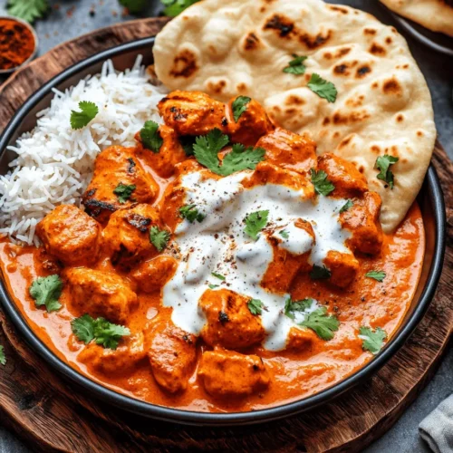 Explore the rich and aromatic world of Indian cuisine with Gordon Ramsay's Chicken Tikka Masala, a dish that perfectly balances spices, creamy textures, and tender chicken. This beloved recipe not only captures the essence of traditional Indian cooking but also offers a modern twist that will impress your family and friends. Chicken Tikka Masala has transcended boundaries, becoming a staple in both Indian restaurants and home kitchens worldwide. The dish boasts a perfect harmony of marinated chicken, a fragrant and spiced sauce, and a delightful presentation that invites everyone to dig in.