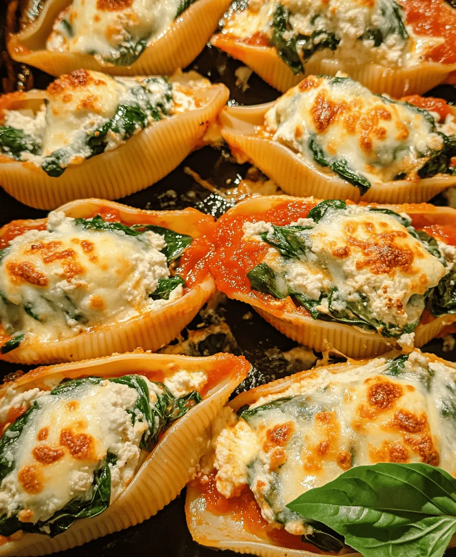 To create a dish that is both delicious and nourishing, we must pay careful attention to the ingredients used. Each component in this Easy Spinach & Ricotta Stuffed Shells recipe plays a vital role, contributing to the overall flavor, texture, and nutritional profile of the dish. Let's explore each ingredient in detail.