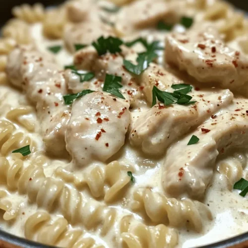 In the realm of culinary comfort food, few dishes evoke the same level of satisfaction as a creamy pasta dish. One standout recipe that has captured the hearts (and stomachs) of many is the Creamy Garlic Butter Chicken and Rotini in Parmesan Sauce. This dish is not just a meal; it's an experience that combines the rich flavors of garlic butter with tender chicken and the delightful twist of rotini pasta.