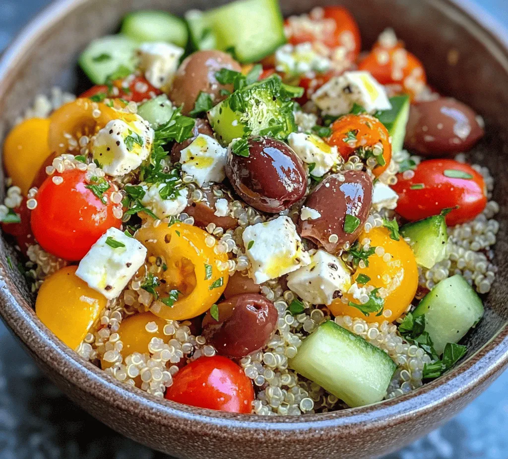 The Mediterranean diet has long been celebrated for its rich flavors and numerous health benefits. Characterized by an abundance of fruits, vegetables, whole grains, legumes, nuts, and healthy fats, this diet not only delights the palate but also promotes heart health, supports weight management, and reduces the risk of chronic diseases. One dish that embodies the essence of this vibrant culinary tradition is the Garden Fresh Mediterranean Quinoa Bowl. This nourishing meal is not just a feast for the eyes but also a wholesome, balanced option that can be enjoyed by everyone, from vegetarians to those seeking gluten-free alternatives.