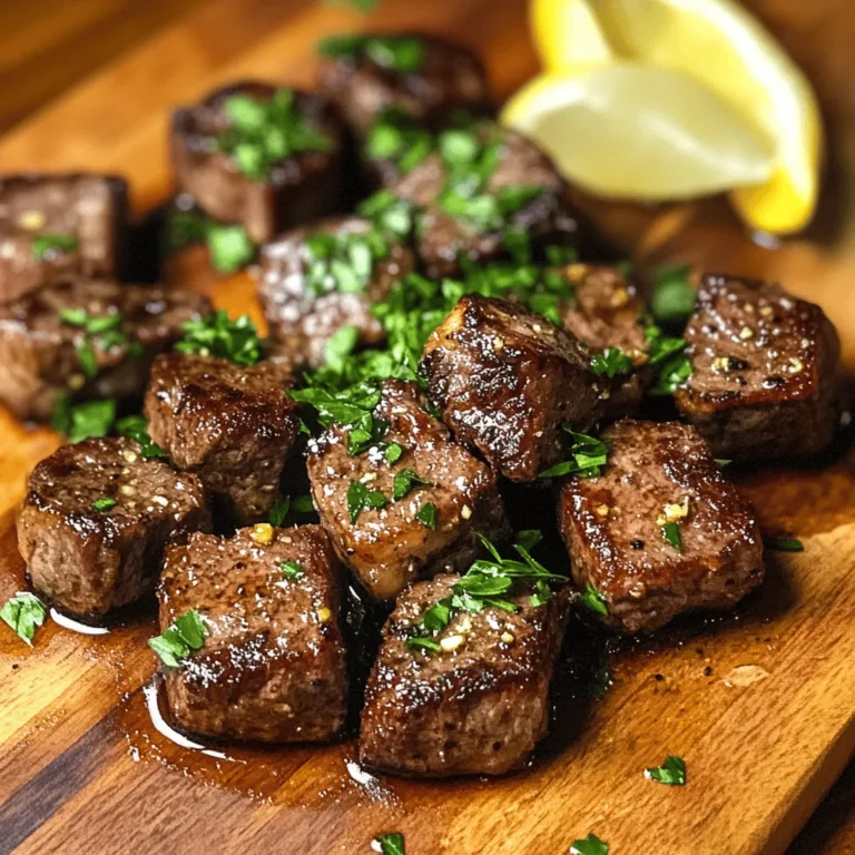 When it comes to preparing Cajun Garlic Butter Steak Bites, the choice of meat is crucial. Sirloin and ribeye steaks are two popular cuts that excel in this recipe, each offering a unique flavor and texture profile.