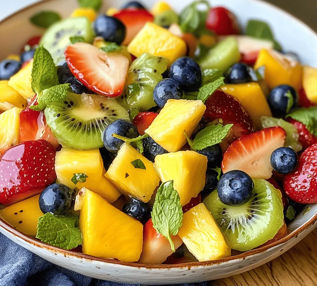 As temperatures rise and the days grow longer, there’s nothing quite as refreshing as a vibrant fruit salad. Known for its health benefits, this dish is a favorite for warm-weather gatherings, offering a burst of natural sweetness and a colorful array of flavors. Fruit salads are not only delicious but also versatile, making them ideal for various occasions—from summer picnics to backyard barbecues or even as a light dessert after a hearty meal.