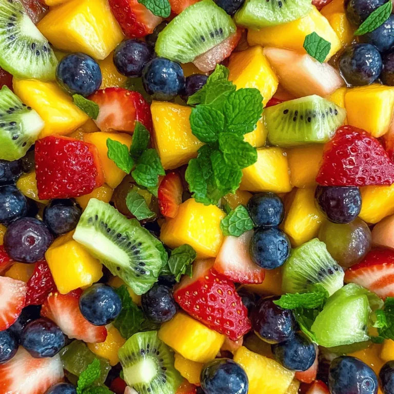 As temperatures rise and the days grow longer, there’s nothing quite as refreshing as a vibrant fruit salad. Known for its health benefits, this dish is a favorite for warm-weather gatherings, offering a burst of natural sweetness and a colorful array of flavors. Fruit salads are not only delicious but also versatile, making them ideal for various occasions—from summer picnics to backyard barbecues or even as a light dessert after a hearty meal.