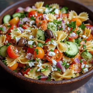 Pasta salads have become a cherished staple in kitchens around the world, loved for their versatility, vibrant colors, and ability to cater to a variety of palates. Whether served as a side dish at a family gathering or as a main course on a warm summer day, pasta salads bring a delightful mix of flavors and textures to any table. Among the myriad of pasta salad options, the Bow Tie Pasta Salad Extravaganza stands out with its eye-catching presentation and fresh ingredients, making it an irresistible choice for any occasion.