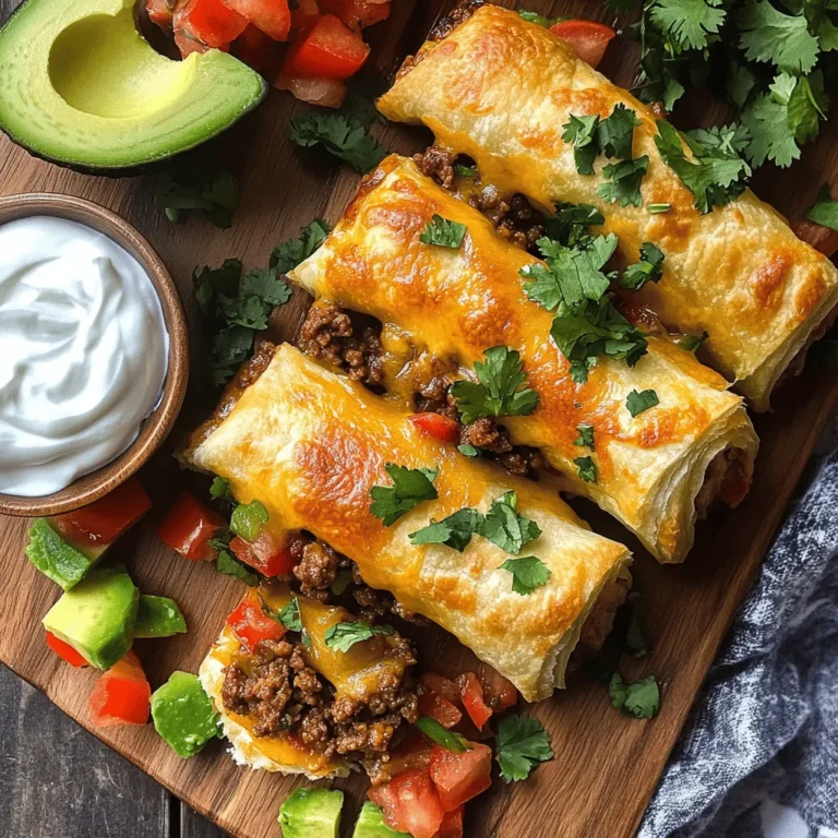 If you’re looking for a delightful twist on traditional flavors, then Cheesy Taco Sticks are the answer! These delectable snacks combine the mouthwatering tastes of classic tacos with the convenience of crescent roll dough, making them an irresistible treat for any occasion. Whether you’re hosting a lively party, gearing up for an exciting game day, or simply craving a comforting dish for a family dinner, Cheesy Taco Sticks are versatile enough to fit the bill.