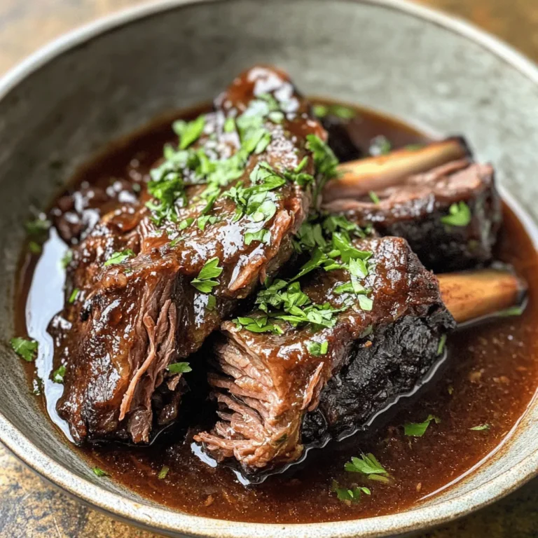 Crockpot beef short ribs are a culinary delight that not only showcases the rich flavors of tender meat but also highlights the beauty of slow cooking. This dish is revered for its melt-in-your-mouth texture and aromatic depth, making it a favorite for family dinners, holiday celebrations, or any occasion that calls for comfort food. The magic of slow cooking allows the robust flavors to develop over time, resulting in a dish that is both satisfying and deeply flavorful.