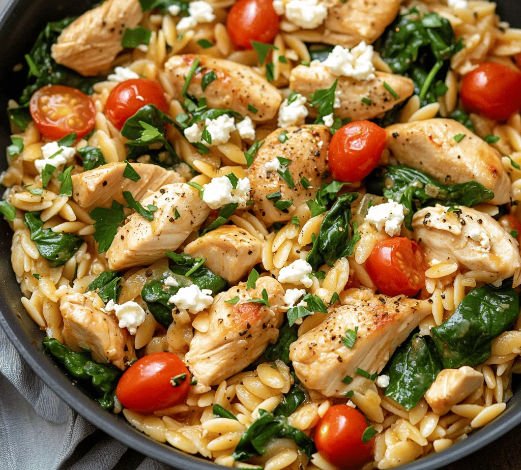 The foundation of any great dish lies in the quality and nutritional value of its ingredients. For our High Protein Chicken Orzo, we will focus on several key components that not only enhance the flavor but also contribute to the dish's overall health benefits.
