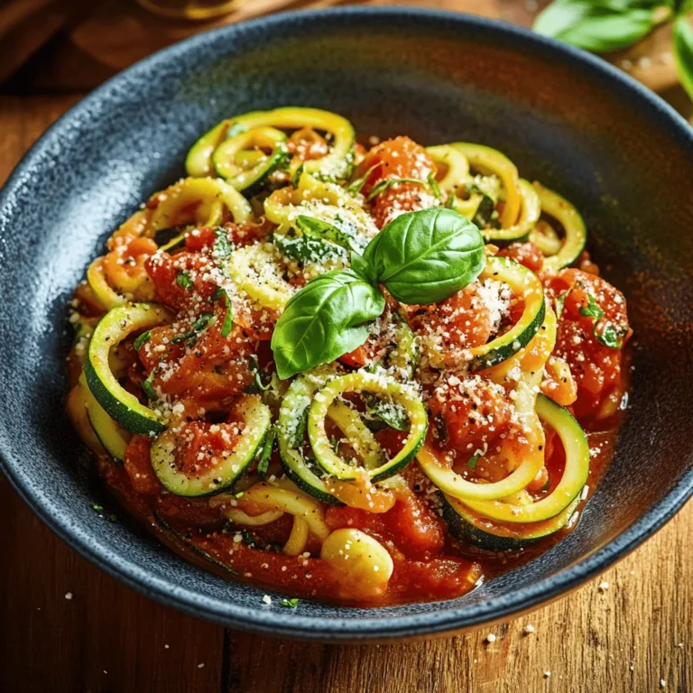 The appeal of Healthy Tomato Zucchini Pasta lies in its simplicity and the use of fresh, wholesome ingredients. Each component plays a vital role in creating a dish that is not only delicious but also bursting with nutrients.