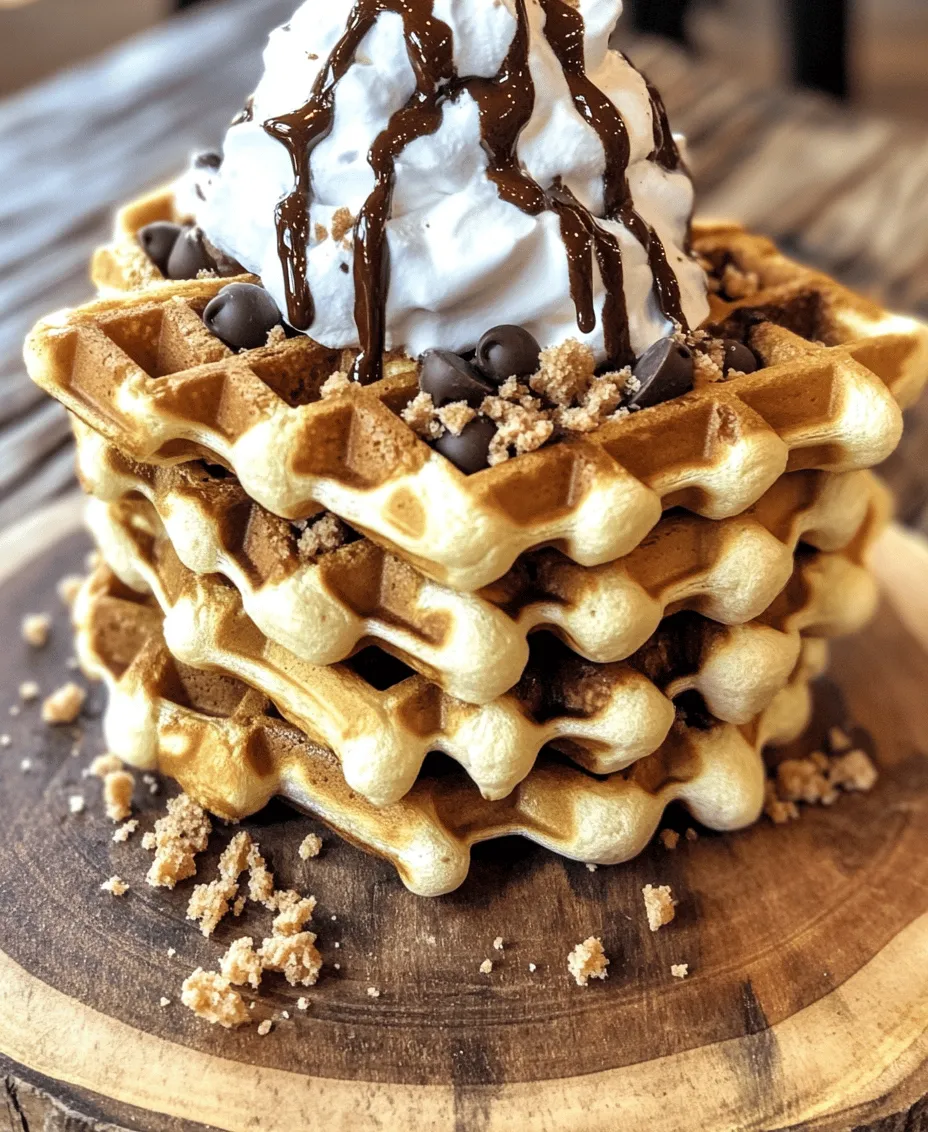 The combination of gooey marshmallows, rich chocolate, and crunchy graham crackers has long delighted dessert lovers, but what if you could enjoy this beloved flavor in a new form? Enter the indulgent S’mores waffles! These pillowy, crispy waffles bring the campfire classic into a breakfast or brunch treat that’s sure to impress. Imagine waking up to the tantalizing aroma of freshly made waffles, infused with the nostalgic flavors of your favorite childhood treat. This innovative dish not only adds a fun twist to your morning routine but also serves as a delightful way to indulge in a classic dessert any time of day.