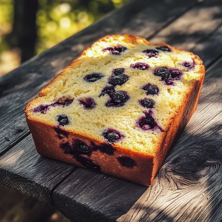 Are you ready to experience a burst of flavor that will awaken your senses and brighten your day? Introducing the Zesty Lemon Blueberry Delight Bread—a delightful fusion of tangy lemon and sweet blueberries that creates a moist and flavorful loaf, perfect for breakfast or as a satisfying snack. This recipe not only captivates your taste buds but also offers several health benefits, making it a guilt-free indulgence for the whole family.