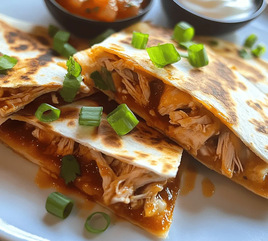 When it comes to casual dining and easy-to-make meals, few dishes rival the BBQ Chicken Quesadilla. This delicious creation combines the smoky flavors of barbecue with the comforting familiarity of a quesadilla, making it a favorite among families and friends alike. Whether you're enjoying a laid-back evening at home or hosting a gathering, BBQ Chicken Quesadillas bring a festive touch to the table that is both satisfying and appealing to a wide range of taste buds.