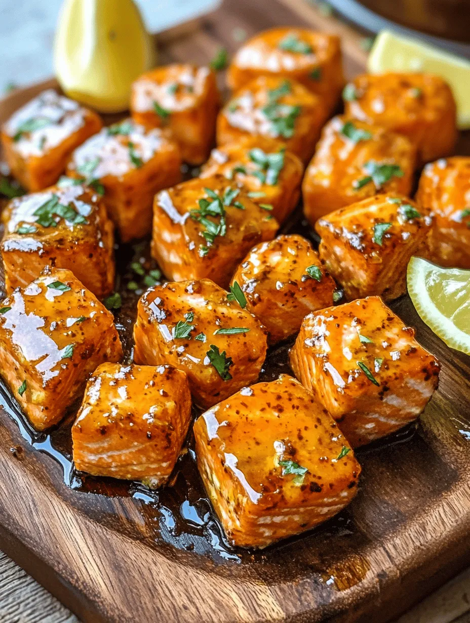 If you're on the lookout for a dish that perfectly balances sweet and spicy flavors while also showcasing the rich, savory goodness of salmon, look no further than Spicy and Sweet Hot Honey Salmon Bites. This delightful recipe has quickly become a crowd-pleaser, captivating taste buds with its unique flavor profile that combines the heat of spices with the sweetness of honey. Whether you’re hosting a gathering, preparing a quick weeknight dinner, or looking for a healthy appetizer to impress your guests, these salmon bites check all the boxes.