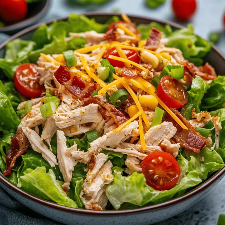 If you're searching for a fresh and hearty dish that encapsulates the beloved flavors of a classic BLT sandwich while adding a protein-packed twist, look no further than the BLT Chicken Salad Delight. This delightful salad ingeniously combines the satisfying elements of crispy bacon, juicy tomatoes, and fresh greens with the comforting heartiness of chicken, resulting in a dish that's perfect for any meal occasion. Whether you’re planning a casual lunch, a family dinner, or a picnic treat, this salad offers a versatile option that can be tailored to suit your tastes.