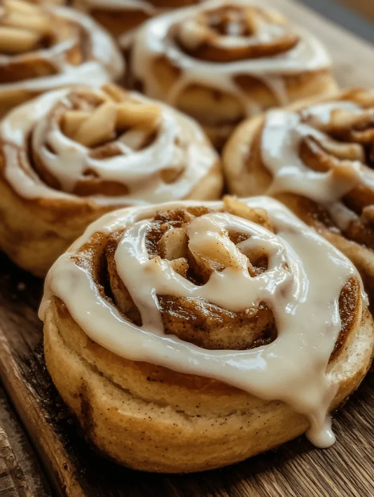 Cinnamon rolls have long been cherished as a delightful treat, captivating the hearts and taste buds of many. Their soft, pillowy texture paired with the warm, aromatic blend of cinnamon and sugar makes them a beloved staple for breakfast, brunch, or even dessert. While traditional cinnamon rolls are delicious on their own, there's a unique twist that takes this classic treat to new heights: apple cinnamon rolls.