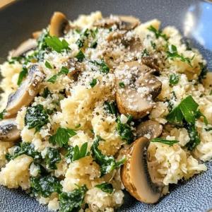 In recent years, low-carb diets have surged in popularity, driven by a growing interest in healthier eating habits and the desire for weight management. As more individuals seek alternatives to traditional high-carb staples, innovative recipes like "Sautéed Serenity: Low Carb Mushroom & Spinach Cauliflower Rice" have emerged as satisfying and wholesome options. This dish not only caters to those following low-carb or ketogenic lifestyles but also appeals to anyone looking to incorporate more vegetables into their meals without sacrificing flavor or satisfaction.