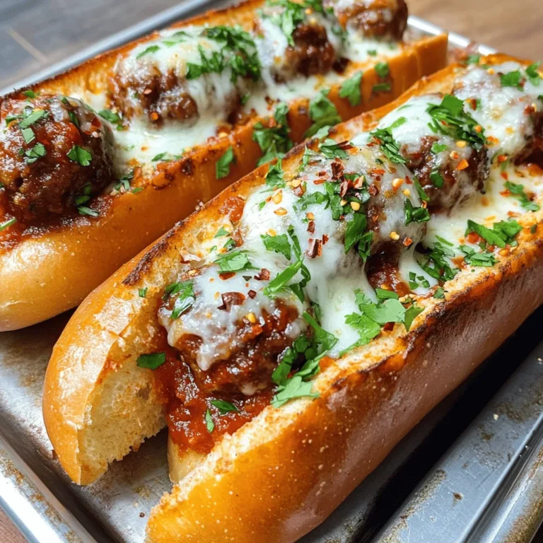There's something undeniably comforting about a hearty meatball sub. Whether it's the rich aroma of simmering marinara sauce or the satisfying crunch of a toasted sub roll, meatball subs have secured their place as a beloved staple in American cuisine. This dish is not just a meal; it's an experience filled with warmth and nostalgia, perfect for any occasion, be it a casual family dinner, a game day feast, or a quick weeknight meal.