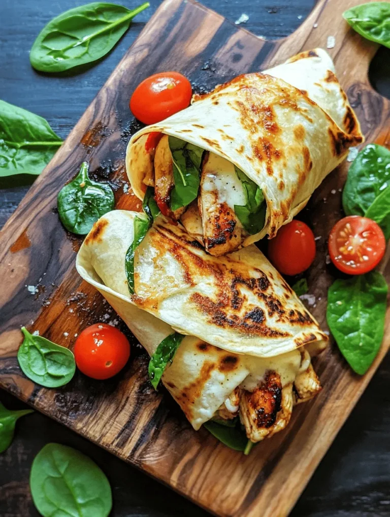 Wraps have become a beloved meal option for many, celebrated for their versatility and convenience. Whether you're at home, on the go, or hosting a casual gathering, wraps offer a delightful solution that can cater to various tastes and dietary preferences. Among the multitude of wrap recipes available, Cheesy Garlic Chicken Wraps stand out as a tantalizing choice. This dish not only combines the rich flavors of garlic and melted cheese, but it also showcases tender grilled chicken, fresh vegetables, and a variety of seasonings that elevate it to a must-try meal.