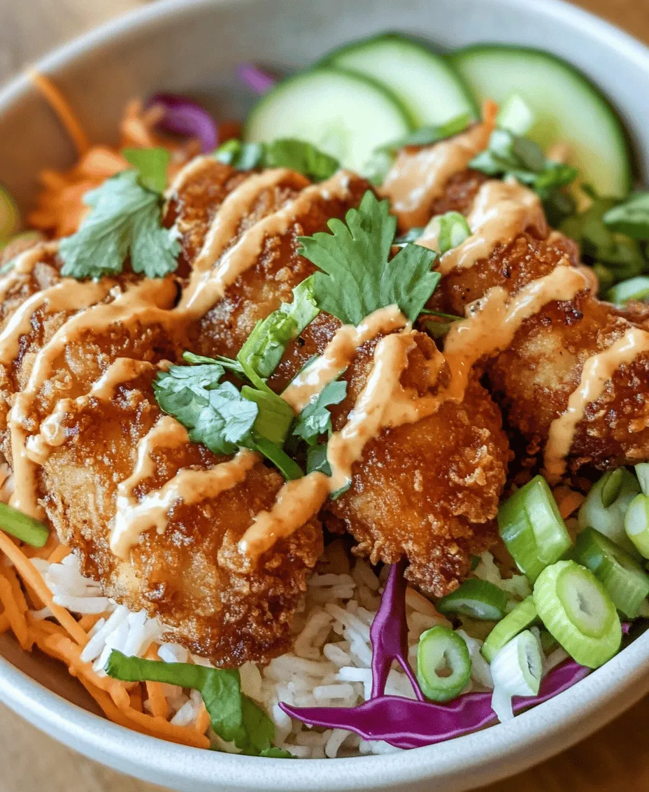 The Bang Bang Chicken Bowl is a delightful fusion dish that has captured the hearts and palates of food enthusiasts around the world. This bowl brings together tender, crispy chicken, fresh vegetables, and a creamy, spicy sauce that creates a symphony of flavors and textures. With its origins in Asian-inspired cuisine, this dish is not only a feast for the senses but also embodies the current trends in comfort food, making it a popular choice for family dinners, meal prep, and gatherings.
