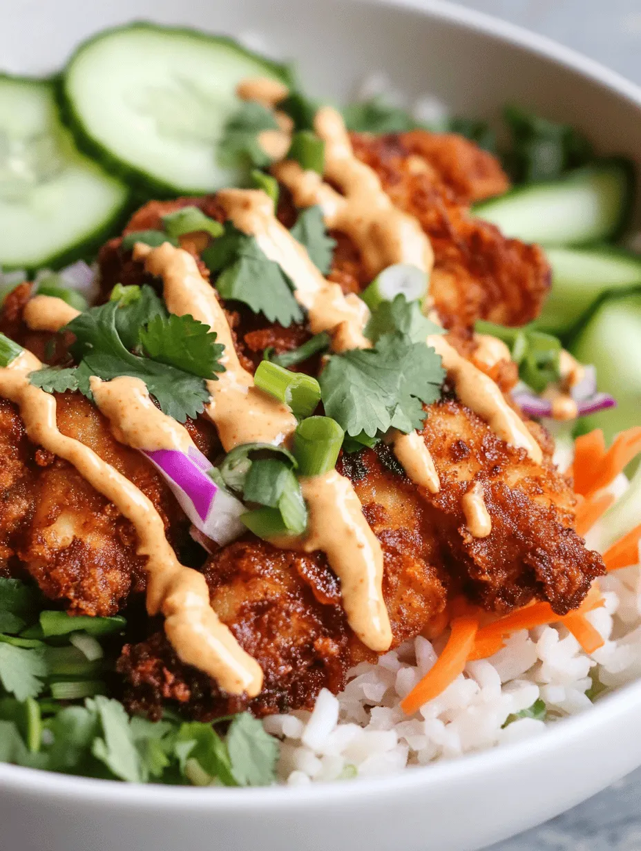 The Bang Bang Chicken Bowl is a delightful fusion dish that has captured the hearts and palates of food enthusiasts around the world. This bowl brings together tender, crispy chicken, fresh vegetables, and a creamy, spicy sauce that creates a symphony of flavors and textures. With its origins in Asian-inspired cuisine, this dish is not only a feast for the senses but also embodies the current trends in comfort food, making it a popular choice for family dinners, meal prep, and gatherings.